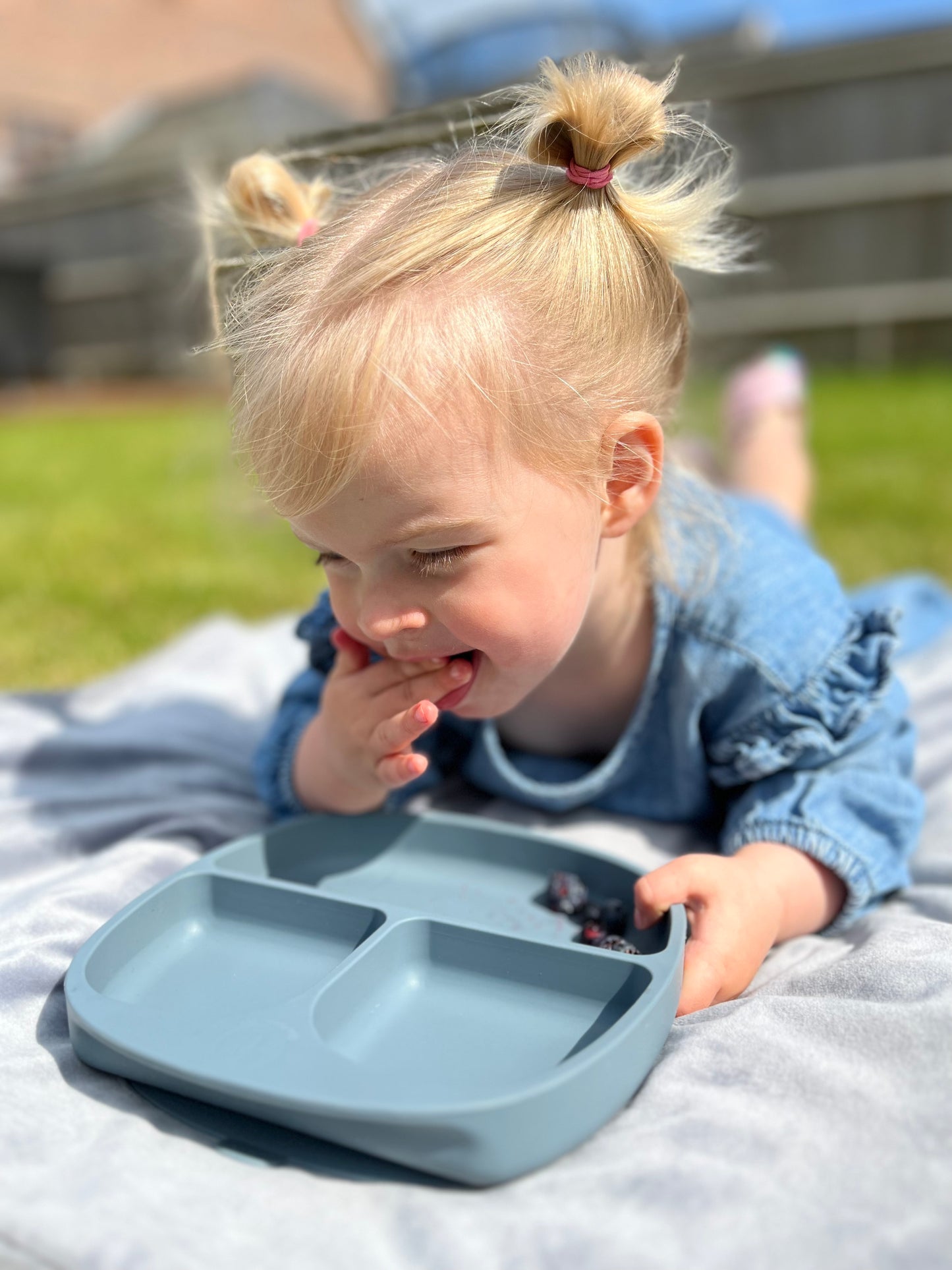 Silicone, Suction Weaning Set - Ocean