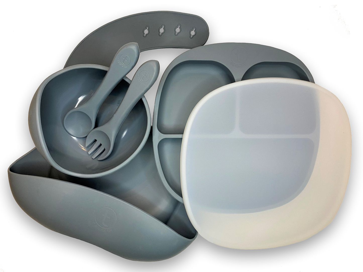 Silicone, Suction Weaning Set - Ocean